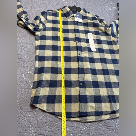 St Johns Bay Men’s Sage Buffalo Plaid Button Down Flannel Shirt NWT Size… - Picture 6 of 9